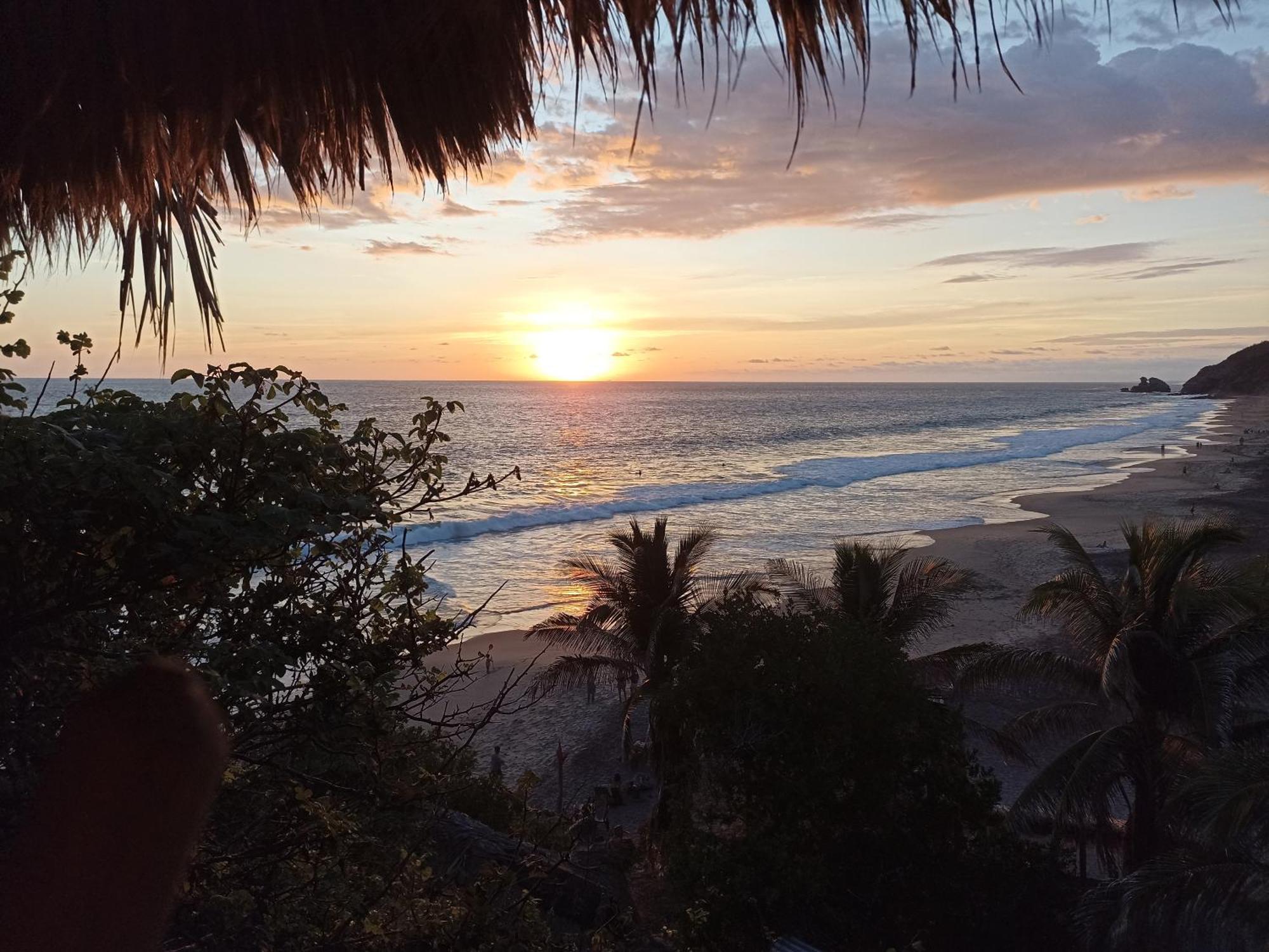 Punta Sur, Frente Al Mar Y El Atardecer Hotell Mazunte Eksteriør bilde