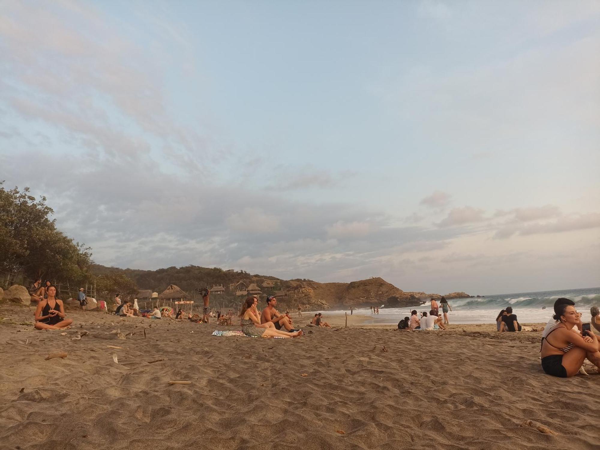 Punta Sur, Frente Al Mar Y El Atardecer Hotell Mazunte Eksteriør bilde