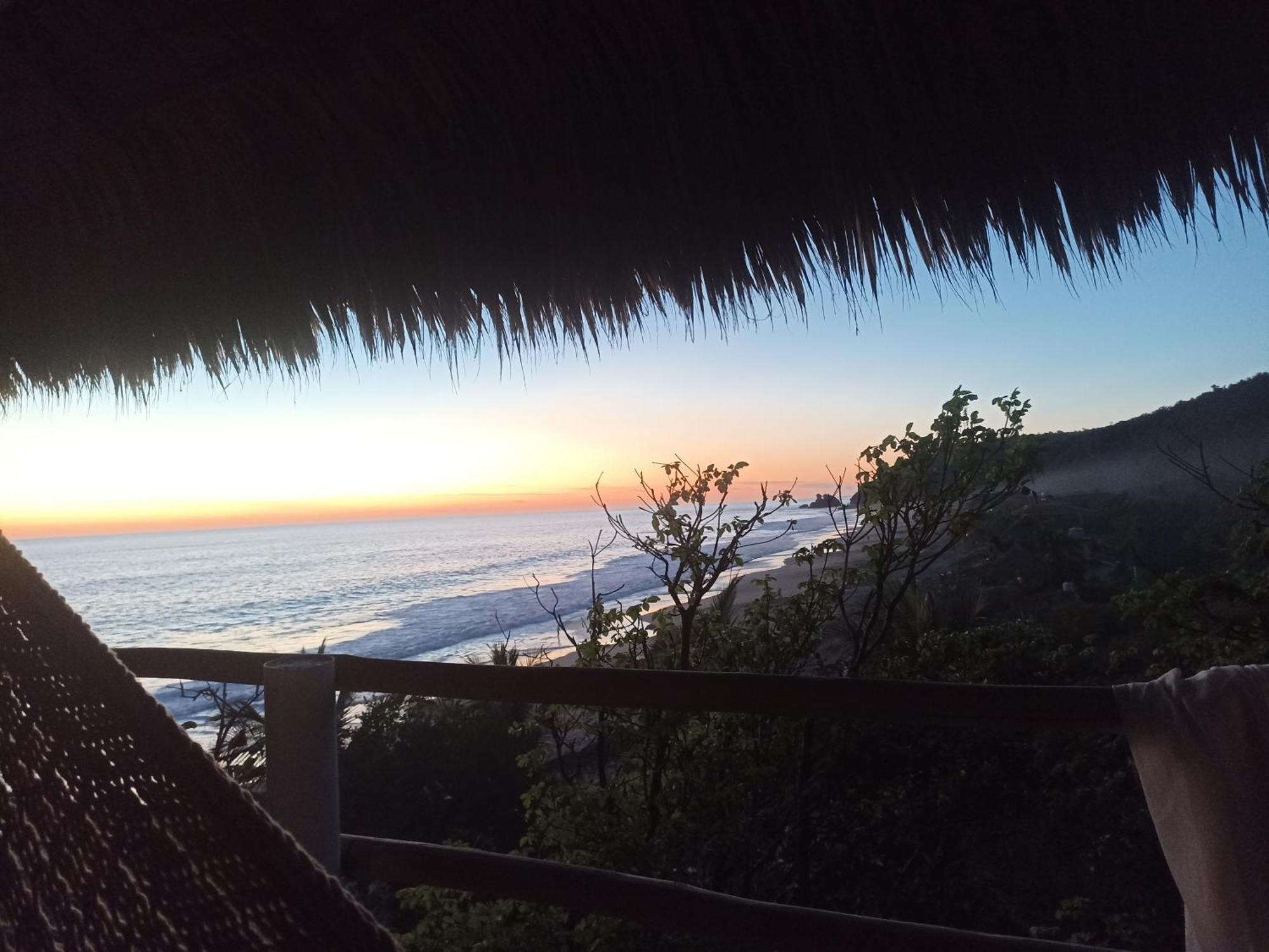 Punta Sur, Frente Al Mar Y El Atardecer Hotell Mazunte Eksteriør bilde